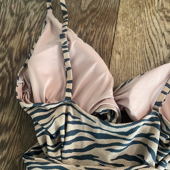 Aerie One Piece Wrap Around Tie Swim Suit - Long - Picture 5 of 5